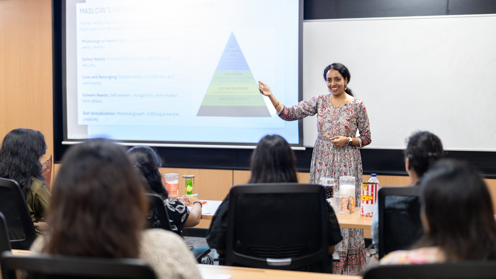 Sandhya Rudraraju in a one-on-one executive coaching session